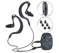 Lecteur MP3 étanche - DMP-450.x8 - 8 Go - Casque sport filaire - Noir