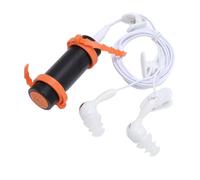 Lecteur MP3 étanche pour la Natation, Profitez jusqu'à 2 000 Chansons, Lecteur de Musique Sous-marine de 8 Go avec des écouteurs à L'épreuve de L'eau, Lecteur de Musique, le Son (BLUE) (BLACK)