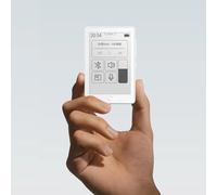 Lecteur MP3 Famue avec écran E-ink de 2,7 pouces, 64 Go, mini lecteur de livres électroniques, Bluetooth, sans lumière bleue, respectueux des yeux, enregistrement en classe pour les étudiants BLANC