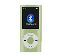 Lecteur MP3 fin avec longue autonomie, écouteurs inclus pour une écoute améliorée, compatible MP3, WMA, FLAC, APE, AAC, OGG et ACELP, interface