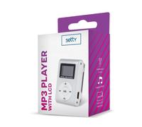 Lecteur MP3 Forever GSM04535 Écran LCD LED Radio Argent Micro USB