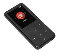 Lecteur MP3 HD 2,4 pouces intelligent avec réduction de bruit, radio FM, Bluetooth 5.0, 16 Go