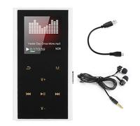 Lecteur MP3 Hi-Fi avec son stéréo, lecteur de musique sans perte pour tous les formats, longue autonomie, haut-parleur intégré, radio FM,