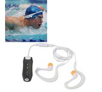 Lecteur MP3 Hydrodynamique avec écouteurs étanches 8 Go, Lecteur de Musique Rechargeable IPX8 avec Un Excellent Son pour la Natation, la Plongée, la Course à Pied (8GB)
