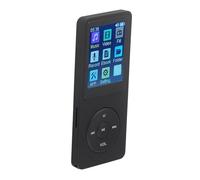 Lecteur MP3 Lecteur MP4, Lecteur de Musique MP3 Portable LCD 1,8 Pouces avec Haut-Parleur HD, Radio FM, Enregistreur Vocal et Livre électronique, Lecteur MP4 avec écouteurs (Noir)