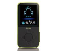 Lecteur MP3 LENCO PODO-153 - 4 Go - TFT - Noir/Citron vert - Enregistrement vocal