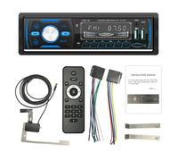 Lecteur Mp3 M4 Tf Usb Disk Fm Am Rds Dab Dab1 Din,Stéréo + Récepteur Radio Pour L'extérieur,Accessoires De Voiture Personnelle,2 Pièces/Lot