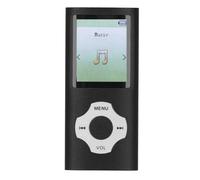 Lecteur MP3 MP4 Baladeur Musique Portable, Écran Couleur 1.8 Pouces Son HiFi sans Perte Haut-Parleur Intégré Enregistrement Vocal E-Book Extensible 128 Go