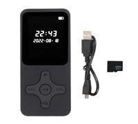 Lecteur MP3 MP4 Bluetooth 5.0 Écran LCD numérique ultra fin de 1,77 pouces Haut-parleur HD Radio FM Lecteur de musique HiFi portable avec carte mémoire 64G