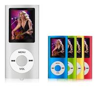 Lecteur MP3 / MP4 - CENBLUE - Lecteur de musique numérique portable - Voice Record / FM - Radio / Vidéo - Blanc