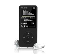 Lecteur MP3/MP4 Jacenvly avec autonomie de 70 heures, son sans perte, enregistreur FM et carte mémoire jusqu'à 128 Go. Idée cadeau d'anniversaire