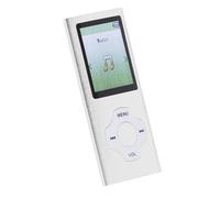 Lecteur MP3 MP4, Lecteur de Musique Numérique avec Son HiFi et écran de 1,8 Pouces avec Bluetooth 5.0, Prise en Vidéo, Enregistrement Vocal et Plus Encore (Silver)