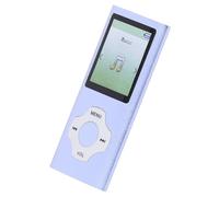 Lecteur MP3 MP4, Lecteur de Musique Numérique avec Son HiFi et écran de 1,8 Pouces avec Bluetooth 5.0, Prise en Vidéo, Enregistrement Vocal et Plus Encore (Bleu Violet)