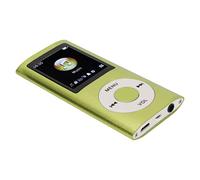 Lecteur MP3, Multifonctionnel, Lecteur Musical sans Perte HiFi, écran LCD Fin de 1,8 Pouces, Lecteur de Musique MP3 Portable, 8 Heures de Lecture de Musique, Prise en Charge jusqu'à 64Go(Vert)