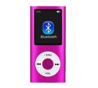 Lecteur MP3 portable avec écran LCD fin, son sans perte, compatible MP3, WMA, FLAC, APE, AAC, OGG et ACELP, design compact et résistant.