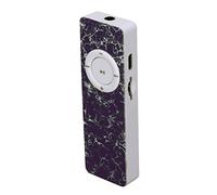 Lecteur MP3 Portable, Carte Mémoire de 64 Go, Qualité Sonore HiFi sans Perte, Batterie Au Lithium 180 Mah, pour Courir, Écouter des Chansons, Est Le Cadeau Parfait pour Les Amis et Les Enfants.(B)
