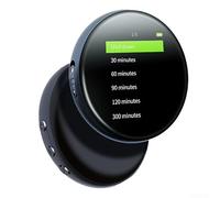 Lecteur MP3 portable de 64 Go avec lecteur e-book, radio FM et réveil - Autonomie de la batterie de 95 heures, design compact 14,6 x 9 x 4,4 cm (32 Go)