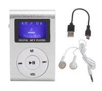 Lecteur MP3 Rose Compact Avec Écouteurs Et Écran Haute Qualité Gris YONIS