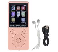 Lecteur MP3 Screen de Couleur 1,8 Pouce HiFi Sound Portable Music Player Picture Picture Book Book Recording 128 Go Carte mémoire (Doré)