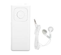 Lecteur MP3, son sans perte, supporte une carte mémoire de 64 Go, petit lecteur de musique portable pour les étudiants, les voyages et le travail, Blanc
