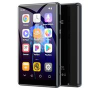 Lecteur MP3 Spotify, Android 13, Bluetooth, Wi-FI, écran Tactile de 4,0 Pouces, Amazon Music, Audible et Deezer préinstallés, 32 Go + 1 to Extensible, Lecteur MP4 pour Enfants (Noir-32GB)