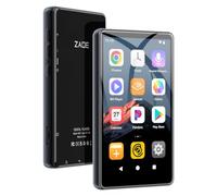 Lecteur MP3 Spotify, Android 13, Bluetooth, Wi-FI, écran Tactile de 4,0 Pouces, Amazon Music, Audible et Deezer préinstallés, 32 Go + 1 to Extensible, Lecteur MP4 pour Enfants (Noir-16GB)