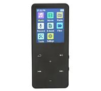 Lecteur MP3 WiFi avec Bluetooth, Lecteur MP4 avec écran Tactile de 1,8 Pouces, Son HiFi sans Perte, Lecteur de Musique Numérique Portable, Longue Durée de Vie de la Batterie pour (Noir)