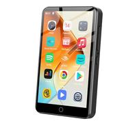 Lecteur MP3 ZAQE 80 Go avec Bluetooth et WiFi, Lecteur MP4 avec écran Tactile 4,0 Pouces, Lecteur MP3 Android avec Spotify, Audible, Amazon Music, Deezer, Lecteur Musical HiFi avec Kinder, Noir