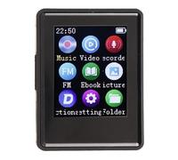 Lecteur MP35.0, écran 1,77 Pouces, Son HiFi, Radio FM, Livre électrique, Photo, Lecteur MP3 MP4 Portable avec, Puce de Décodage Sonore, Design Compact, Facile à (avec Carte