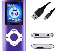 Lecteur MP4 avec micro SD de 128 go mauve