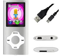 Lecteur MP4 avec micro SD de 32 go argent