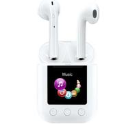 Lecteur MP4 Bluetooth 2 en 1 avec écouteurs sans fil et étui de chargement - DENVER TWM-850 Blanc