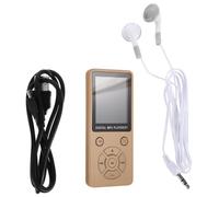 Lecteur Mp4 de Musique 32 Go, Plastique, Portable, Format Amv | Format Mp3 sans Perte, Batterie 180 Mah, Design Arrondi, Glisse un Paquet à Main Poche
