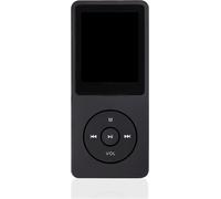 Lecteur MP4, écran 1,8 pouces, lecteur MP3, lecteur de musique, haut-parleurs hi-fi, 32 Go, radio FM, enregistrement, E-Book,Noir