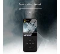 Lecteur MP4 MP3 Bluetooth 160 x 120 pixels, mini baladeur étudiant, écran 1,8 pouces, prise 64 Go, lecteur de musique de sport, A