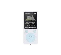 Lecteur Mp4 MP3 Ecran 1.8 Pouce Baladeur Enregistreur Fm Radio Micro SD Blanc