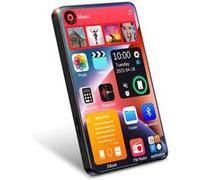 Lecteur MP4 multifonction,Aiorber baladeur portable, écran tactile intégral de 4 pouces, Bluetooth 5.0, recharge rapide Type-C, haut-parleur intégré, radio FM, prise en charge des livres électroniques