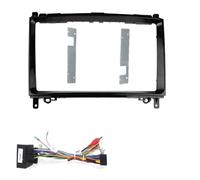 Lecteur MP5 Android 9 Pouces, Cadre Stéréo 2 Din, Garniture D'autoradio, pour Benz B200 W169 B W245 2005 - 2011 Cadre Panneau D'autoradio