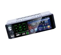 Lecteur Mp5 Noir Écran Tactile, de 4,1 Pouces pour Voiture | Lecture Carte Mémoire, Connexion Smartphone, Installation Tableau de Bord, Écoute Fm 87,5 à 108 Mhz