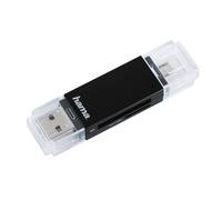 Lecteur multi-cartes USB 2.0 OTG "Basic", SD/microSD, noir