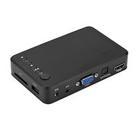 Lecteur Multimédia 1080P avec Double Sortie HDMI, Prise en Charge RM/RMVB(Real8/9/10) à 1080P (1920x1080) et H.264(MOV,AVI,M2TS,TP,TRP,IFO,ISO,) à 1080P et WMV9/VC -1 à 1080P