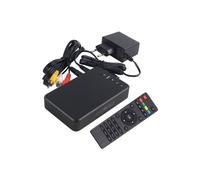 Lecteur Multimédia 4K, Lecture en Boucle Automatique, Compatible , VGA, Sortie AV, Clé USB, Disque Dur, Boîtier de Lecture Vidéo Publicitaire -