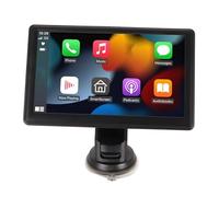 Lecteur Multimédia de Voiture, Installation Simple 2,4 G 5 G Double Bande sans Fil Stéréo de Voiture écran Tactile 7 Pouces Multifonction avec Caméra de Recul pour Voiture (Pas