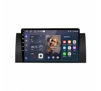 Lecteur Multimédia Écran Tactile pour BMW 5 E39 E53 X5 1995-2006 Poste Radio Bluetooth Main Libre, Écran Tactile, Navigation GPS, Contrôle Vocal, Aux, 8 Nuclear 4G+64G