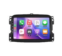 Lecteur Multimédia Écran Tactile pour Fiat 500L Egea Doblo 2012-2017 Navigation GPS, Bluetooth 5.0, Commande Vocale Mains Libres, Mirror Link, Aux, Installation, 4 Nuclear 1G+32G