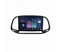 Lecteur Multimédia Écran Tactile pour Fiat Doblo 2015-2020 Mises à Jour OTA, Caméra de Recul, Mirror Link, Bluetooth 5.0, Commande Vocale, 4 Nuclear 1G+32G