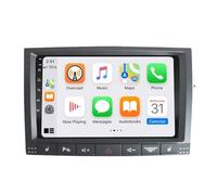 Lecteur Multimédia Écran Tactile pour Volkswagen VW Touareg 1 7L 2002-2010 Navigation GPS, Bluetooth 5.0, Commande Vocale Mains Libres, Mirror Link, Aux, 4 Nuclear 2G+32G