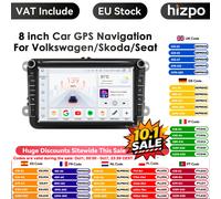 Lecteur multimédia de voiture Android 14 4G 2 Din, pour VW Volkswagen Golf Polo Tiguan Passat B7 B6 SEAT Leon Skoda Octavia Radio GPS RDS P1 1G 32G