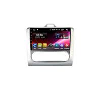 Lecteur Multimédia GPS Radio pour Ford Focus 2 Mk2 2004-2011 HD Écran Tactile avec Carplay Android Auto sans Fil GPS Wi-FI USB Bluetooth RDS Radio Caméra, 4 Nuclear 4G+64G