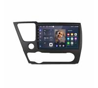 Lecteur Multimédia GPS Radio pour Honda Civic 4d 9 2013-2016 Navigation GPS, Bluetooth 5.0, Commande Vocale Mains Libres, Mirror Link, Aux, Installation, 8 Nuclear 6G+128G